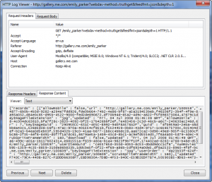 Http Log Viewer